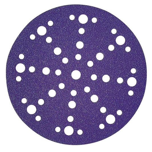 6in Hook & Loop Purple Ceramic Sanding Disc Fits Festool (50 pack)