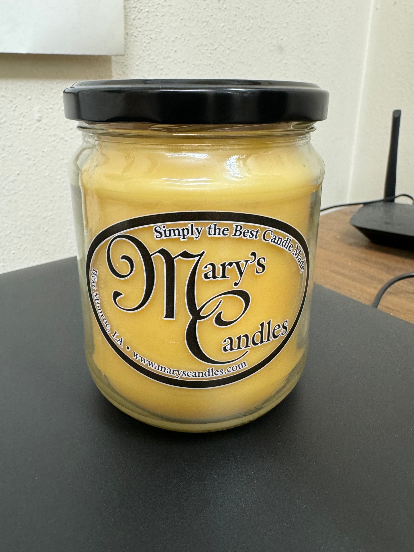 Mary's Candles Cream Brulee Jar Candle