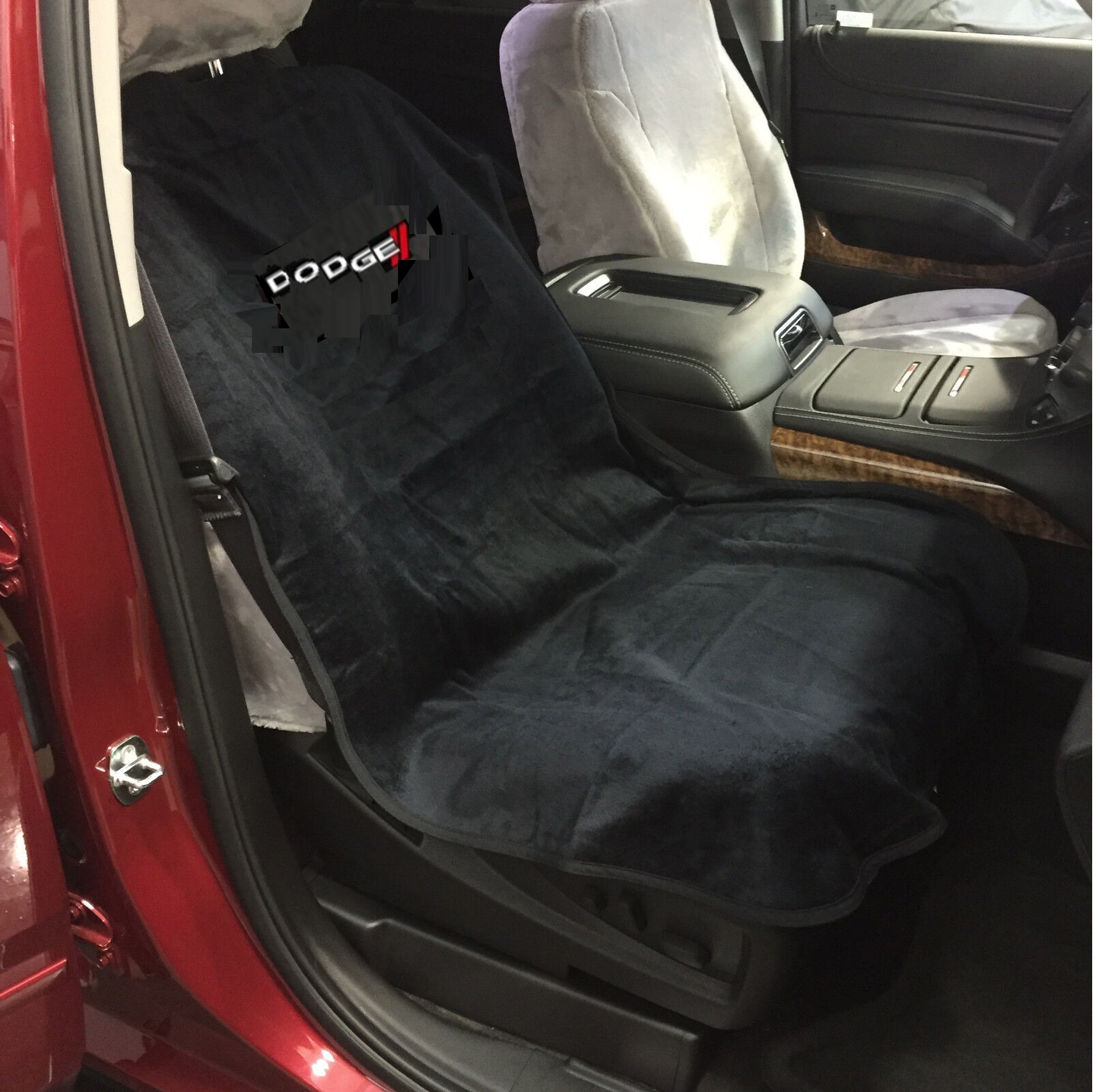 Seat Armour SA100DODB Black 'Dodge' Seat Protector Towel
