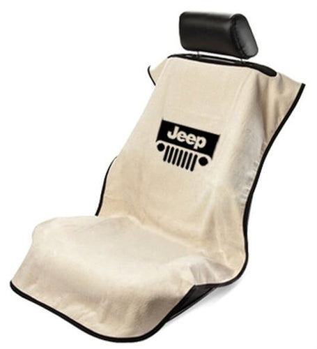 Seat Armour SA100JEPB Black 'Jeep' Seat Protector Towel