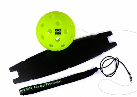BOSSpickle DropTrainer with 113 inch cord for mastering medium, drop shots