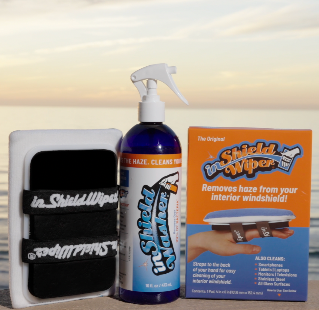 Slays Interior Windshield Haze, Cleans Expensive Electronic Screens, Unreal on Smudgy Stainless Steel...inShield® Combo Cleaning Kit