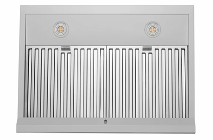 30 Inch Under Cabinet Versatile Vent Range Hood with Stainless Steel Filters in Matte White