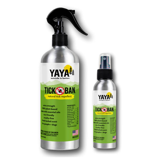 Natural Tick Ban Repellent Spray  4 oz and 16 oz