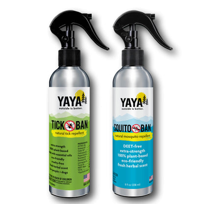 Natural Repellents Tick Ban and Squito Ban  8 oz bug sprays