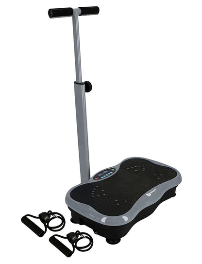 Lifepro Vibration Plate Exercise Machine with Waist-Level Handlebar & Magnetic Acupoints - Powerful Arm Fitness & Recovery Vibration Platform & Whole Body Vibration Machine for Beginne