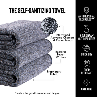 The Charcoal Bath Towel