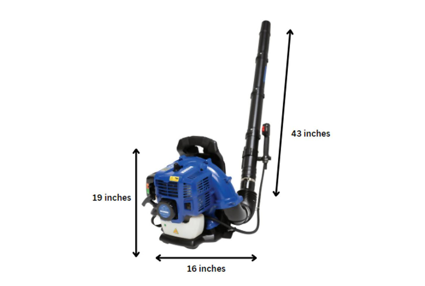 Wild Badger Power Gas 43cc Backpack Blower