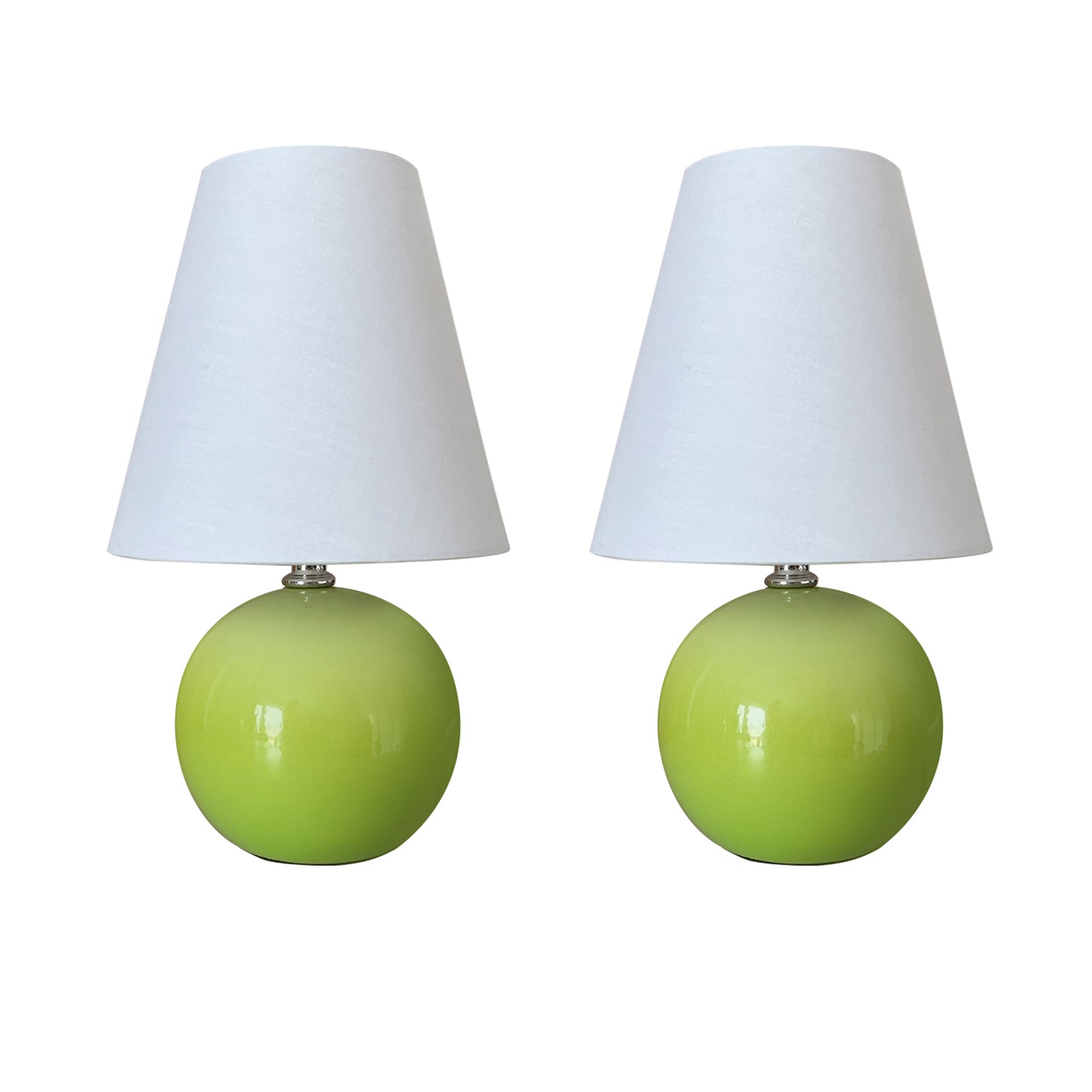 11-inch Gradient Ceramic Table Lamps Set of 2 Bulbs Included