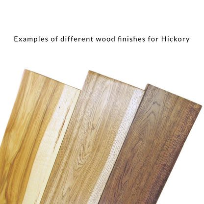 Unfinished Select Hickory Board Smooth on 4 Sides  (3 pack)