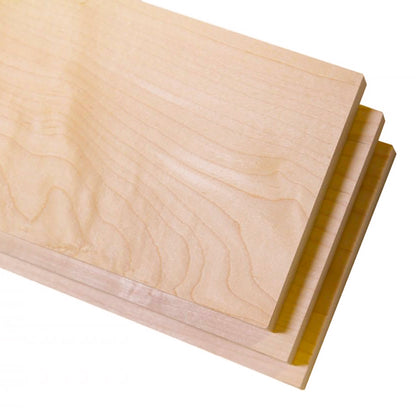 Unfinished Select Maple Board Smooth on 4 Sides  (3 pack)