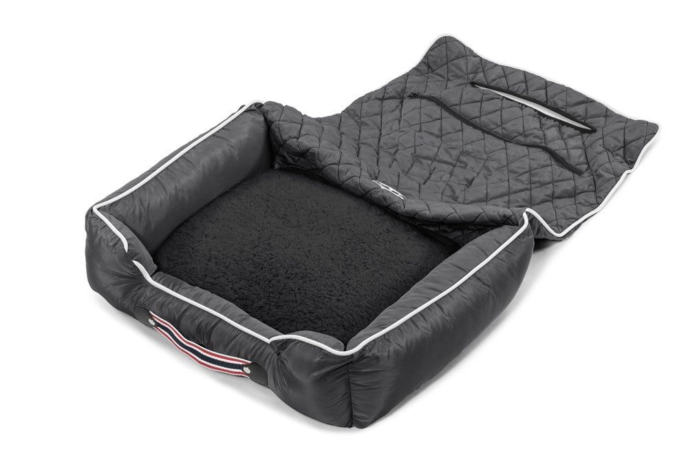 PetBed2GO 101B Small Pet2Go Black Car Pet Bed and Seat Cover