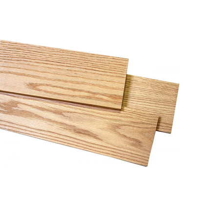Unfinished Select Red Oak Board Smooth on 4 Sides (3 pack)