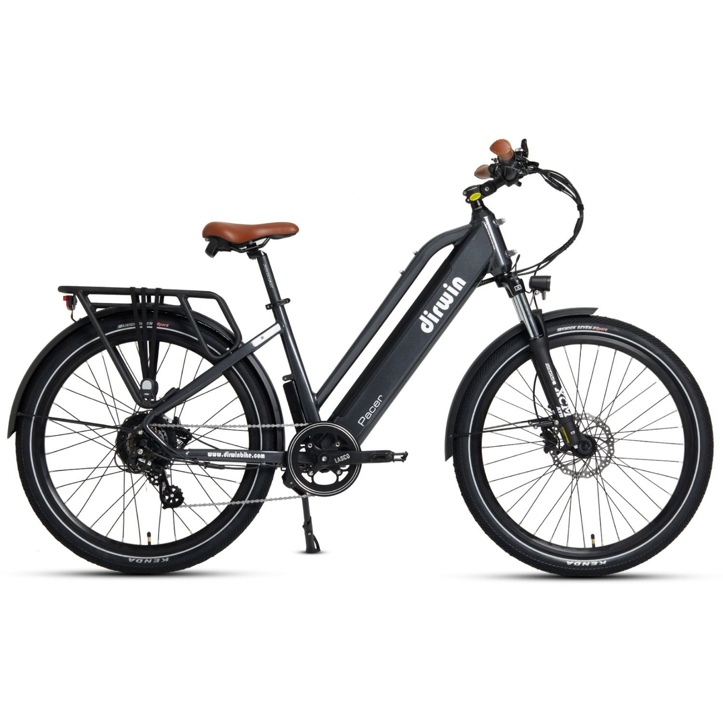 Pacer Step-Thru Commuter E-Bike, Adult