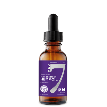 3375 mg Med 7 PM 2 oz/60 ml | 3375 mg Hempzorb81™ Full Spectrum Hemp CBD Oil