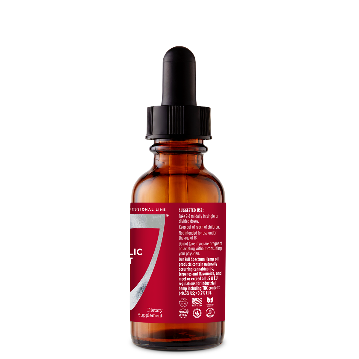 4500 mg Med 7 Metabolic Support 2 oz/60 ml | 4500 mg Hempzorb81™ Full Spectrum Hemp CBD Oil