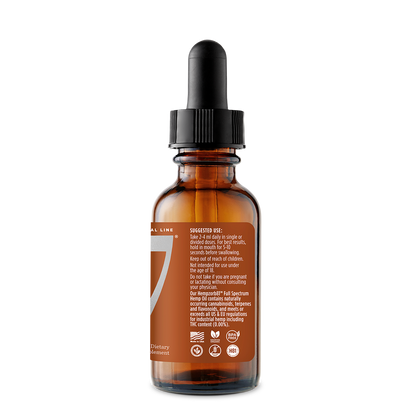 3375 mg Med 7 Hemp CBD Oil 2 oz/60 ml | 3375 mg Hempzorb81™ Full Spectrum Hemp CBD Oil