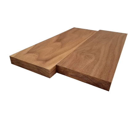 Unfinished Select Walnut Board Smooth on 4 Sides  (3 pack)