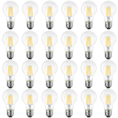 8W A60 Dimmable LED Bulb 2700k Medium Base