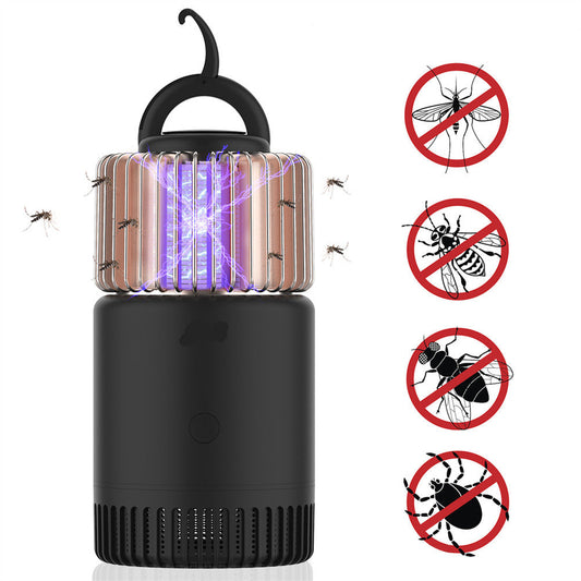 RONSHIN Bug Zapper Electric Mosquito Killer Fly Killer Insect Trap Light Black