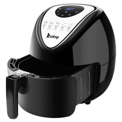 ZOKOP 5.6QT Air Fryer Shelf Food Clip Set Black