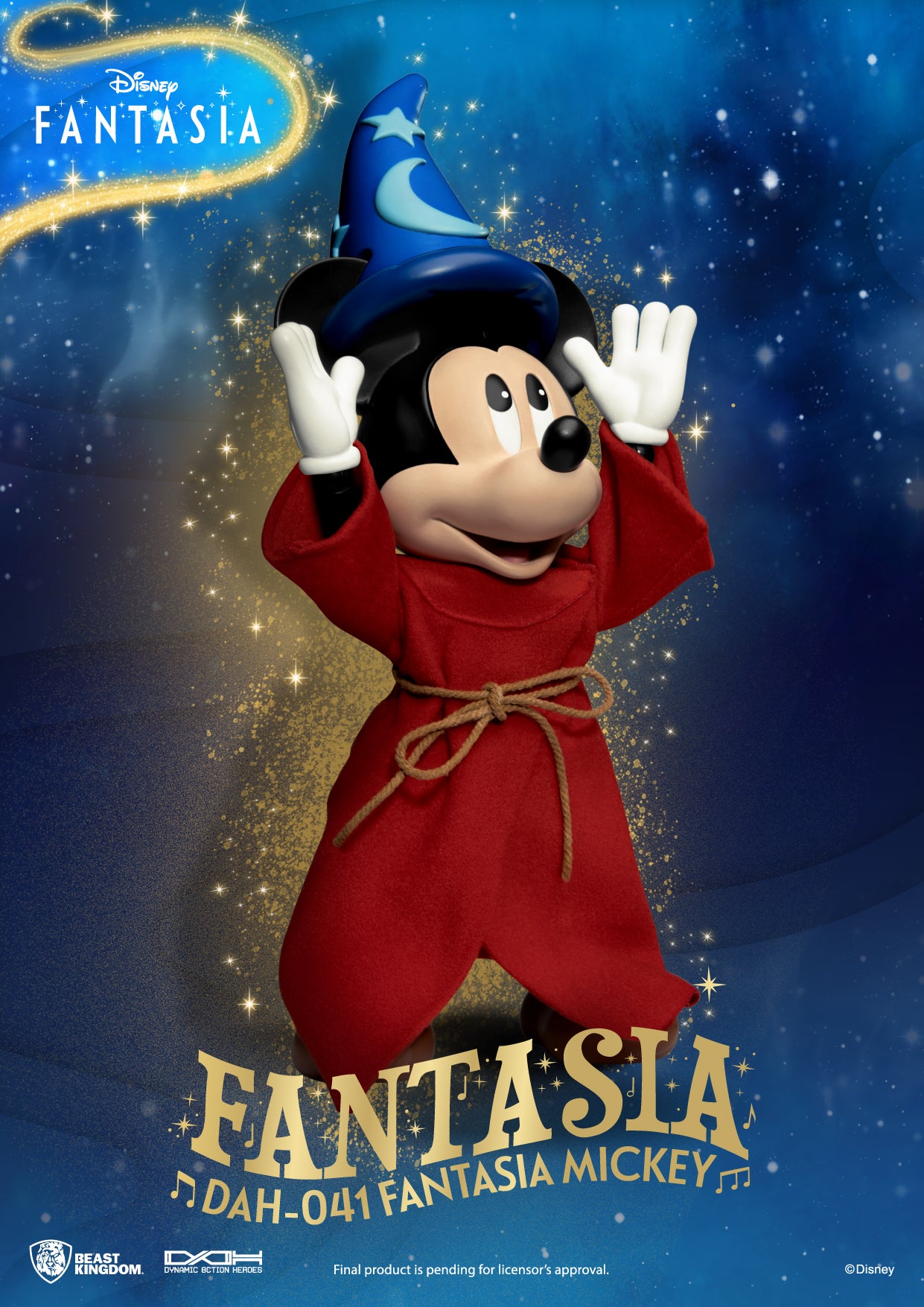Disney Classic Mickey Fantasia (Dynamic 8ction Hero)