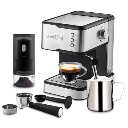 GEEK CHEF 1.5L Espresso Machine Coffee Maker