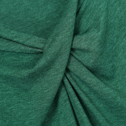 CLEARLOVE knot hem tops for women V Neck Blouse Green
