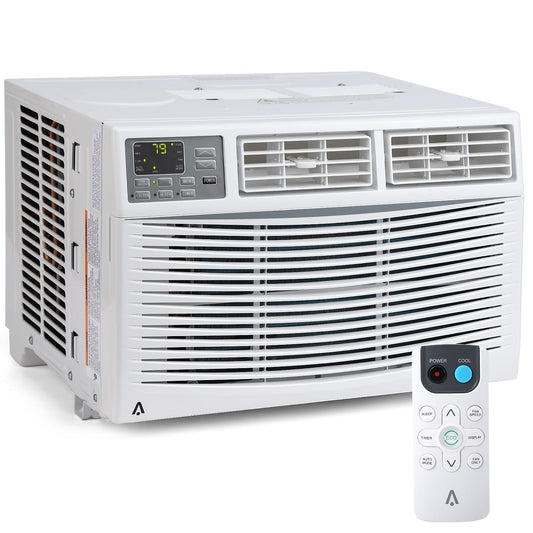 GARVEE 8000BTU Air Conditioner Turbo Fast Cooling AC Unit with Remote/App Control Flexible Window Opening