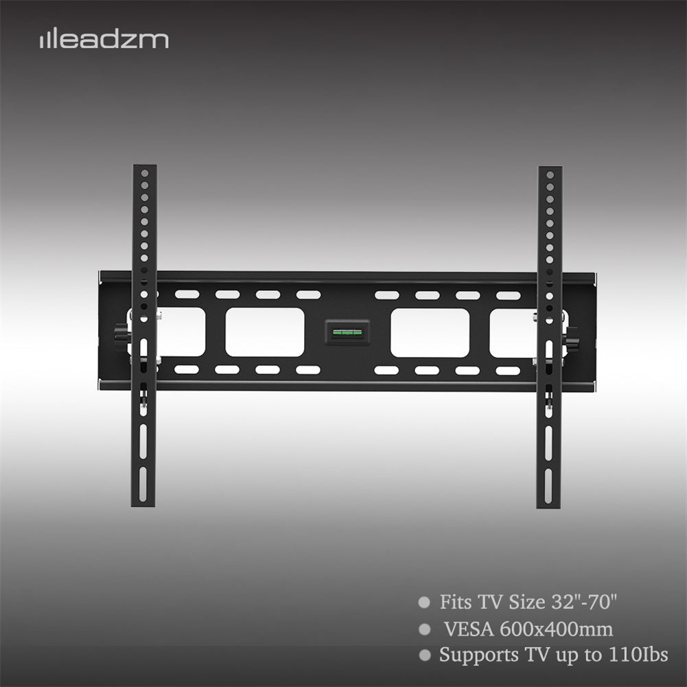 RONSHIN 32-70" TV Stand Lightweight Wall Mounted Maximum 50kg Black