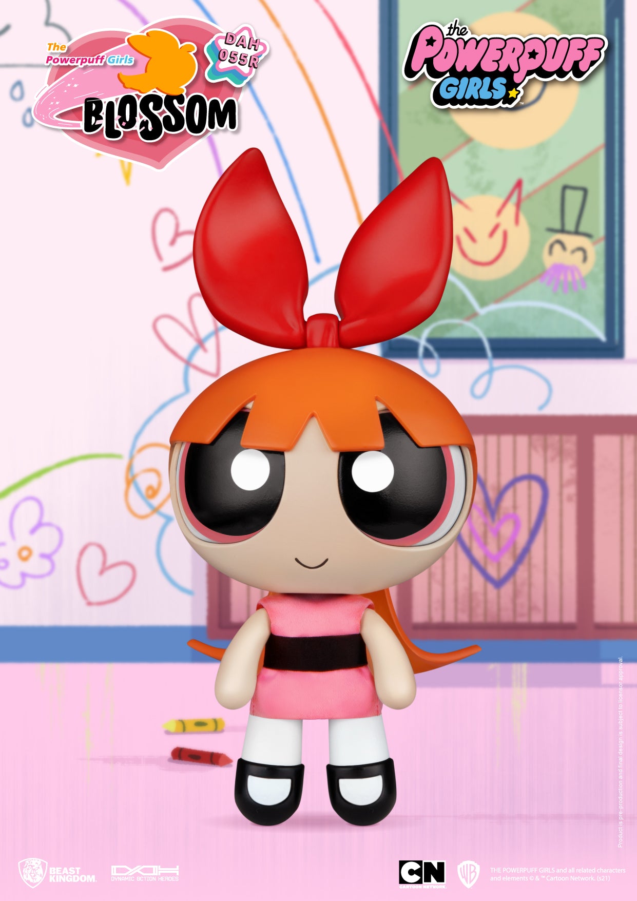 The Powerpuff girl Blossom (Dynamic 8ction Hero)