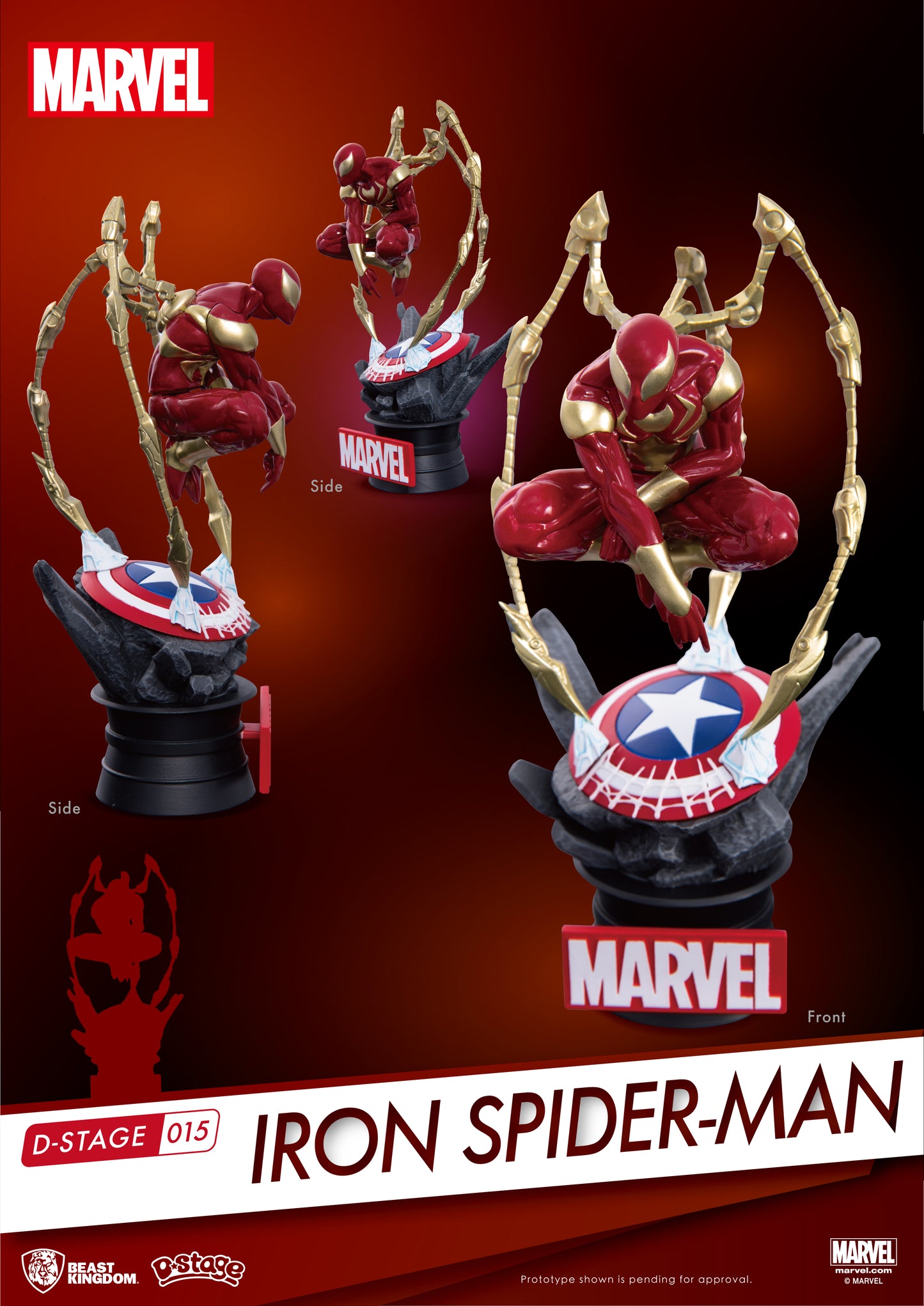 MARVEL COMICS-IRON SPIDER-MAN (D-Stage)