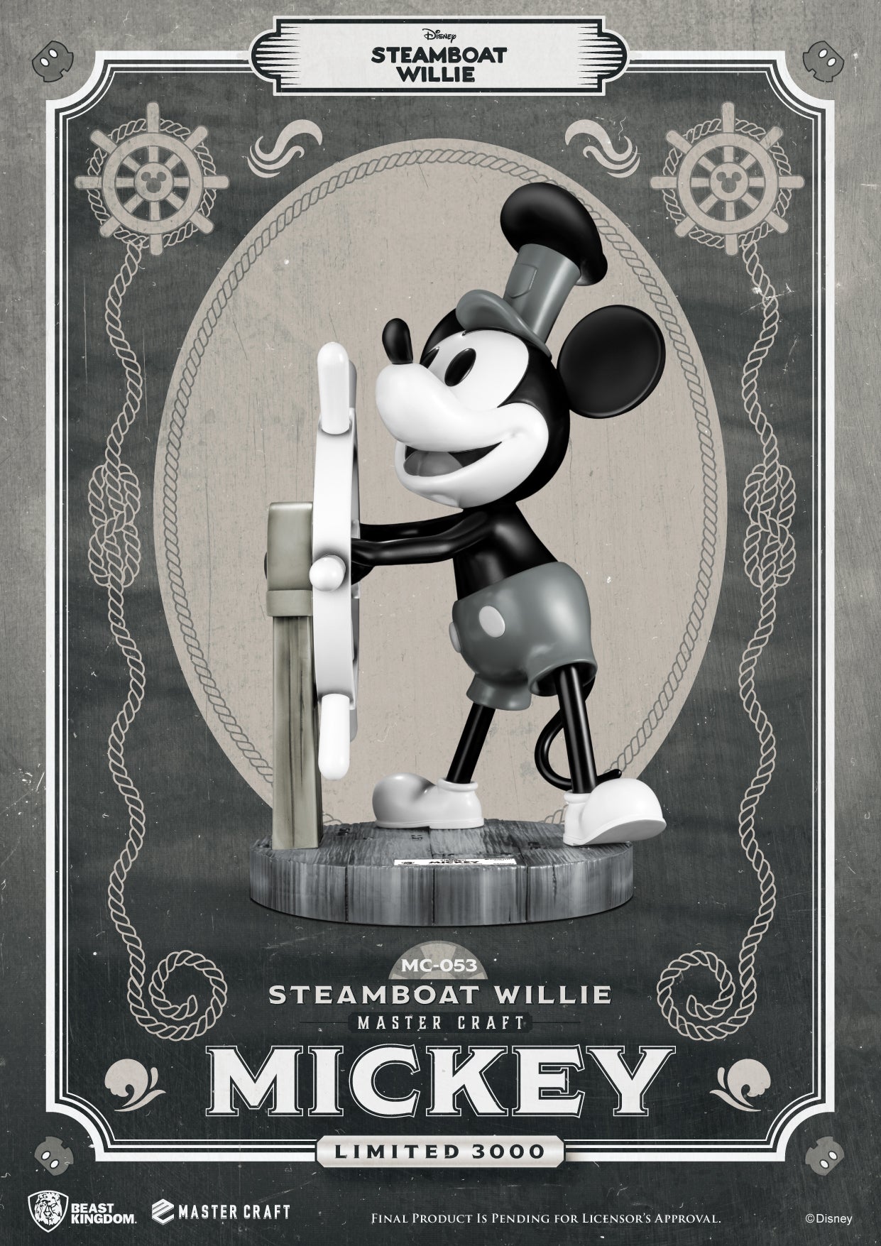 Steamboat Willie Master Craft Mickey (Master Craft)