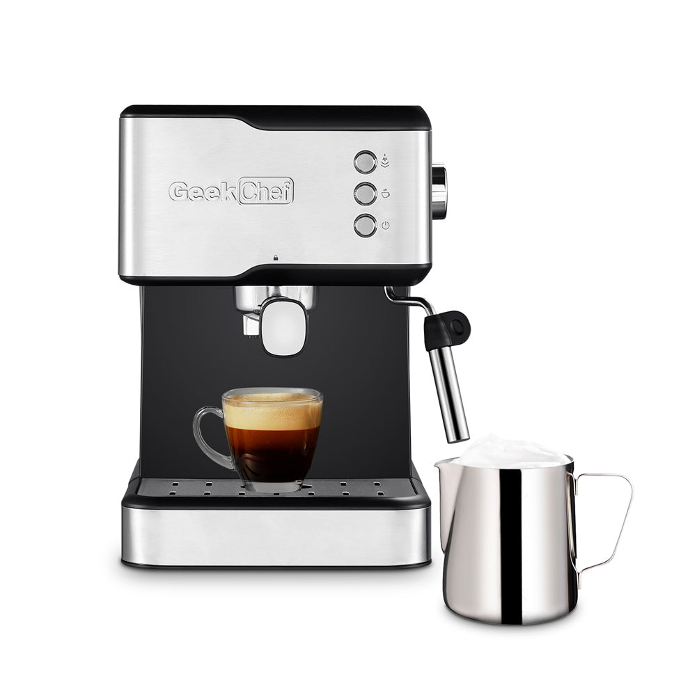 GEEK CHEF 1.5L Espresso Machine Coffee Maker