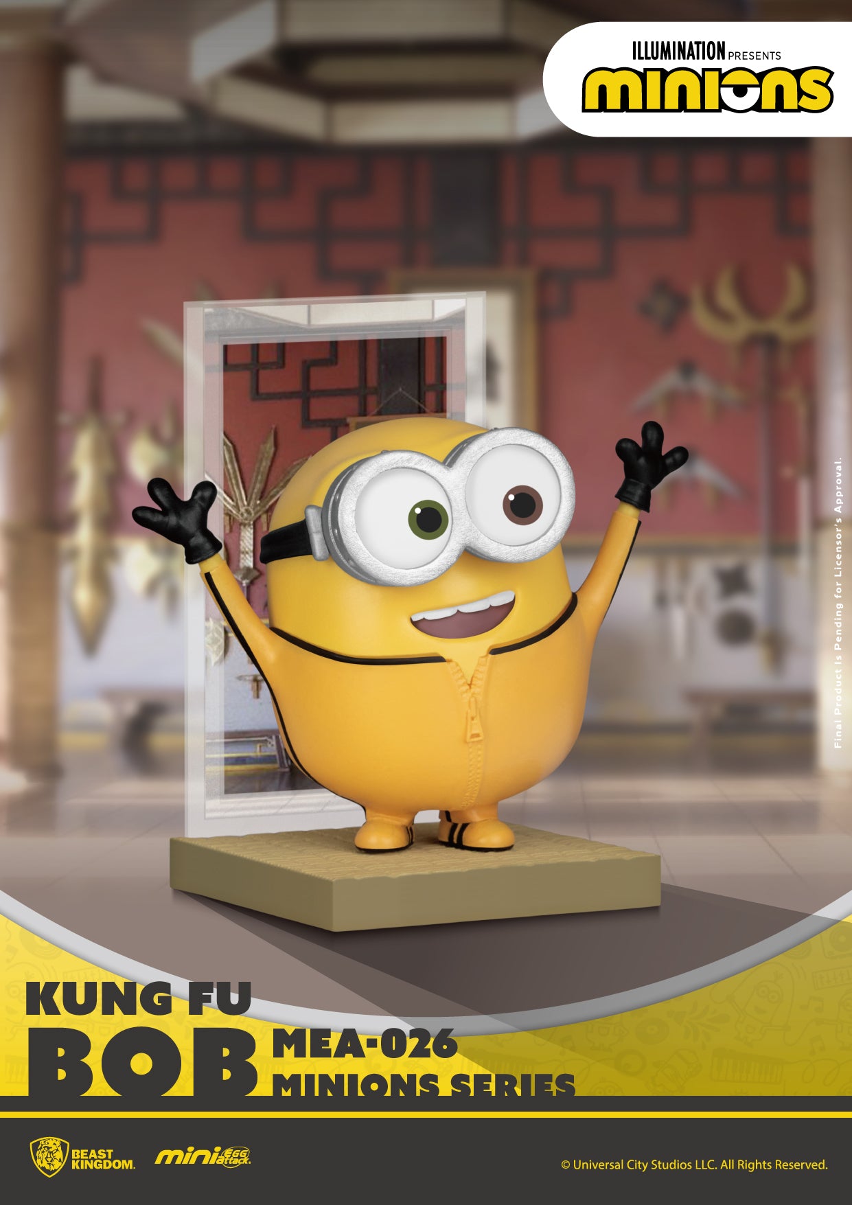 Minions series Kung Fu Bob (Mini Egg Attack)