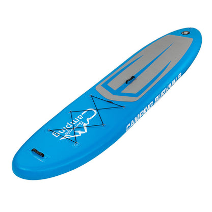 THBOXES Inflatable Stand Up 11ft Paddle Board with Removable Fin Surfboard Sup Blue Gray