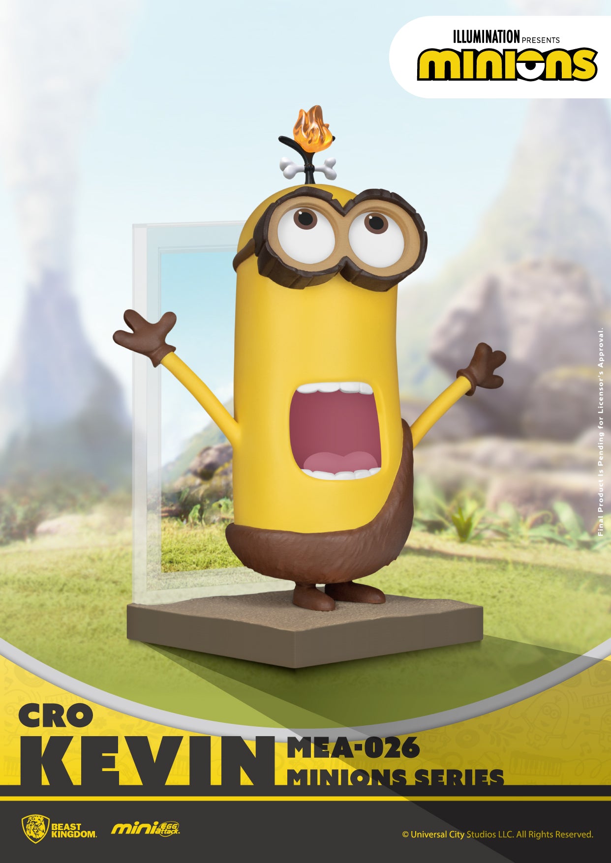 Minions series Cro Kevin (Mini Egg Attack)