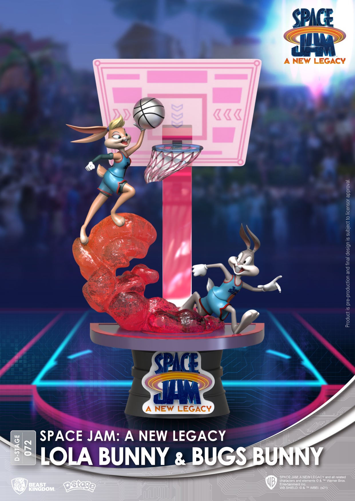 Space Jam: A New Legacy-Lola Bunny & Bugs Bunny (D-Stage)