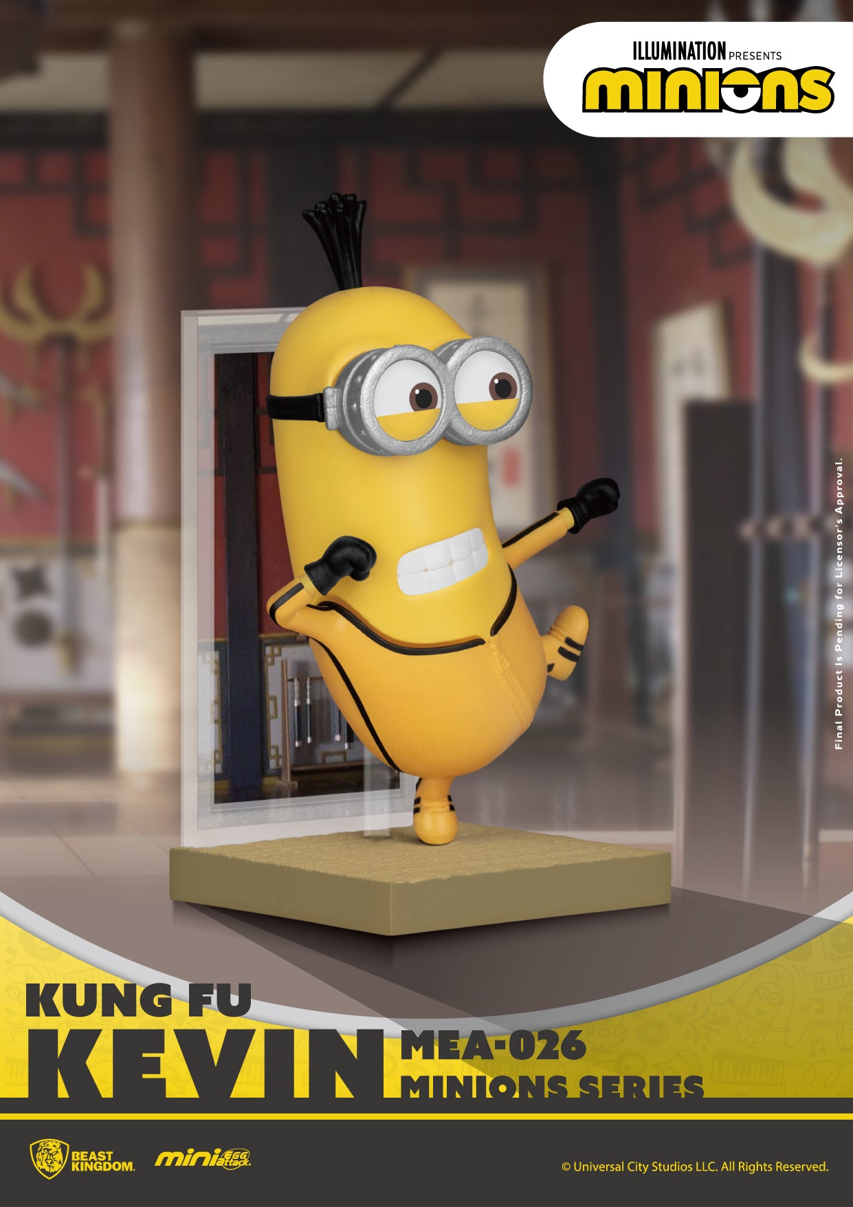 Minions series Kung Fu Kevin (Mini Egg Attack)