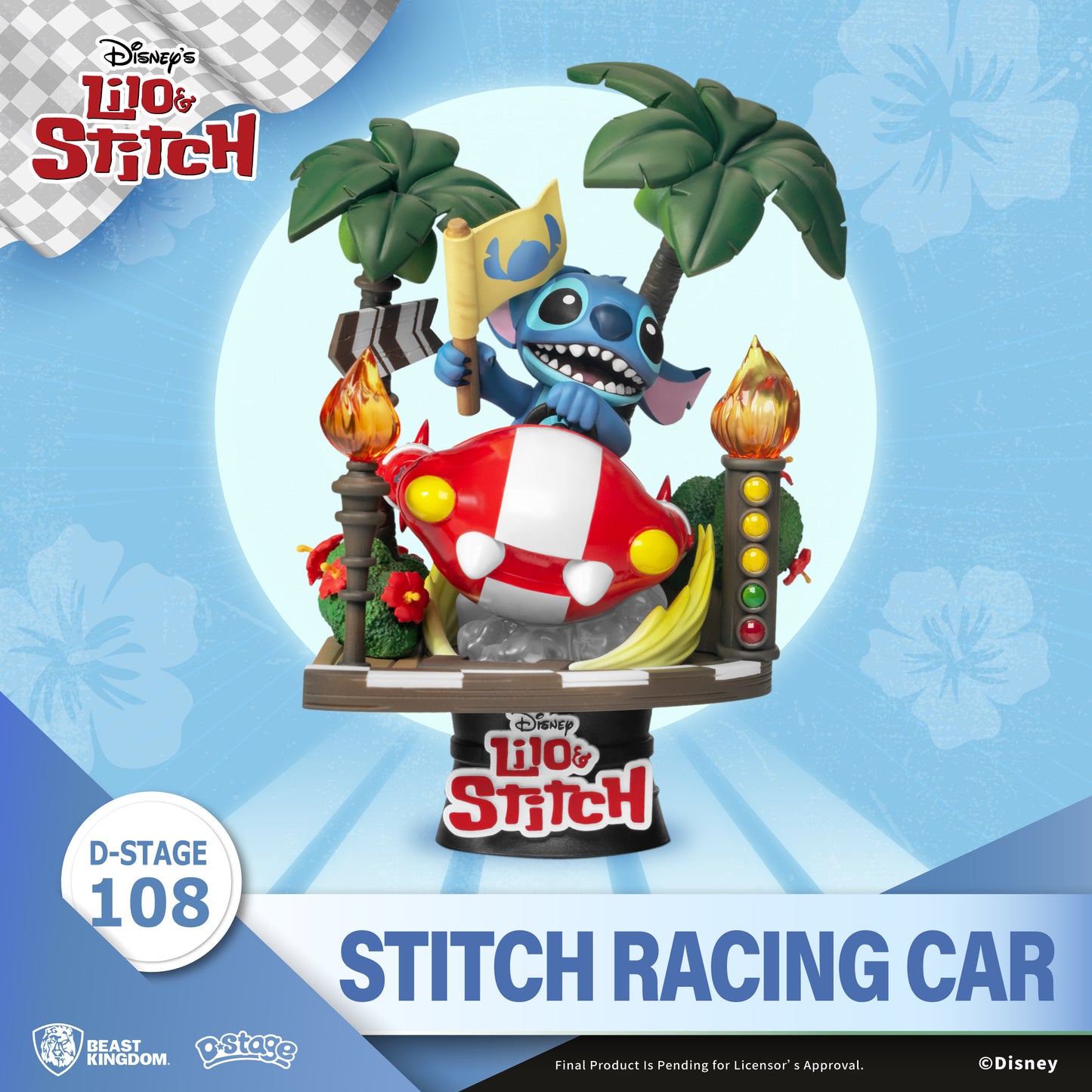 Stitch Racing Car CB (D-Stage)