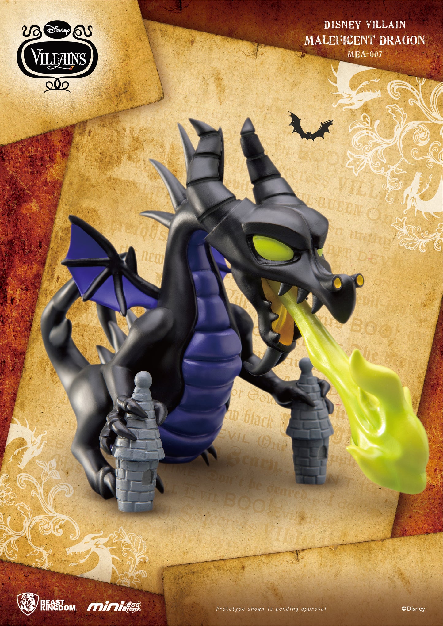 Disney Villain: Maleficent Dragon (Mini Egg Attack)