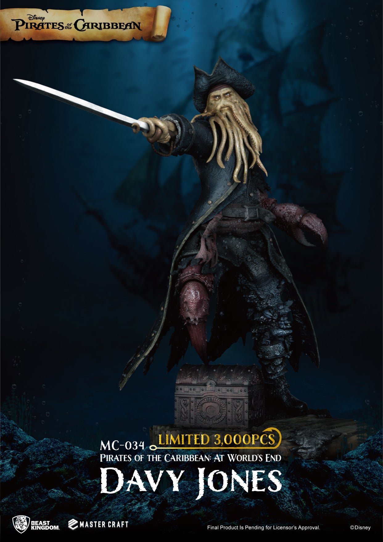 Pirates of the Caribbean Master Craft Davy Jones (Master Craft)