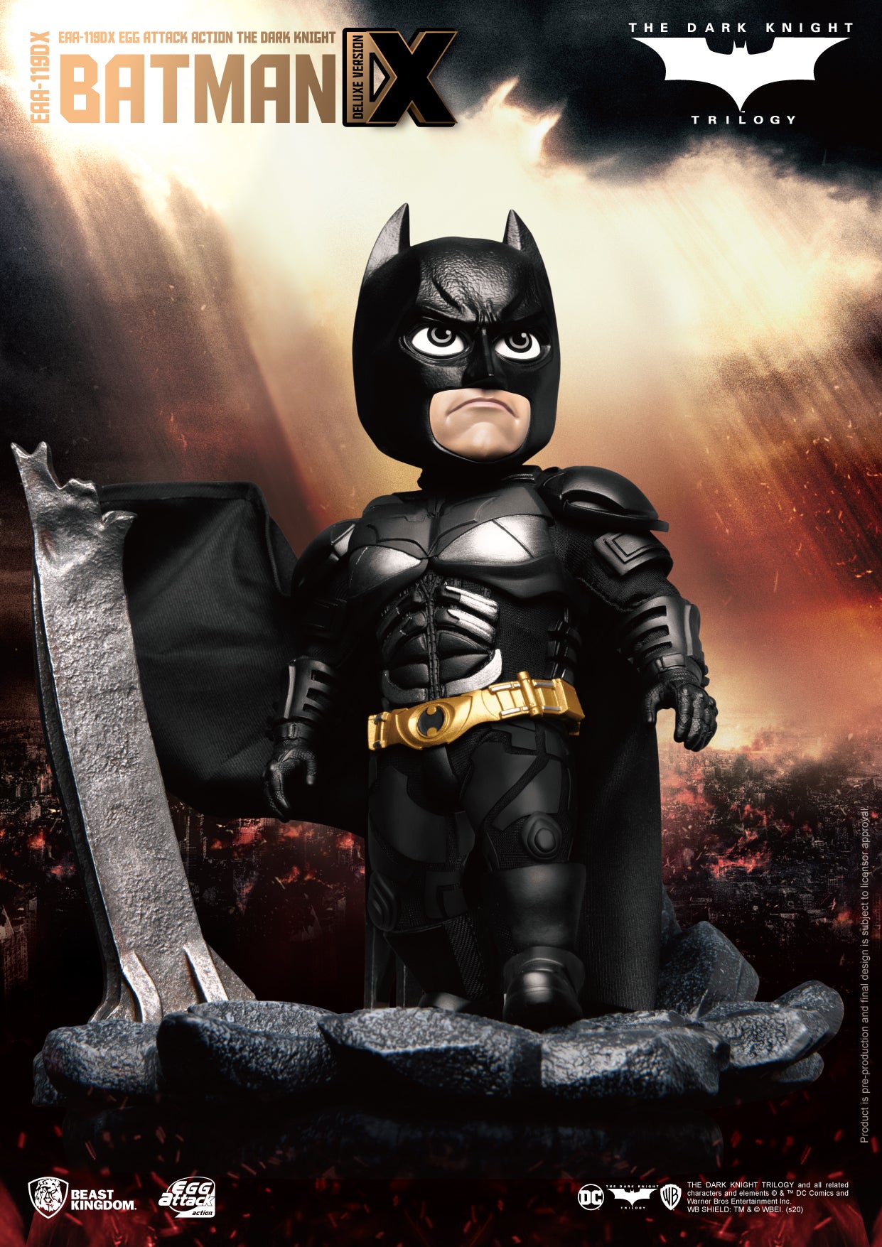 The Dark Knight Batman Deluxe Version (Egg Attack Action)