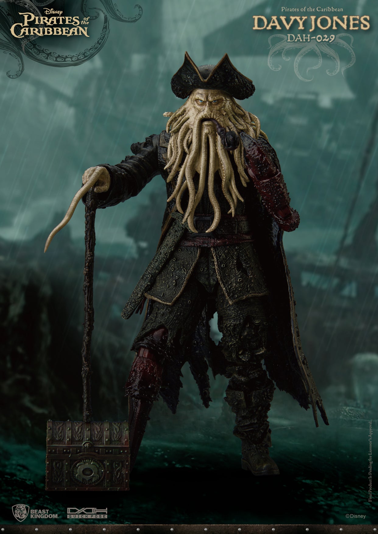 Pirates of the Caribbean: At World's End Davy Jones (Dynamic 8ction Hero)