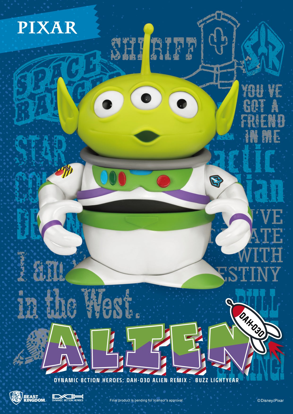 TOY STORY Alien Remix Buzz Lightyear (Dynamic 8ction Hero)