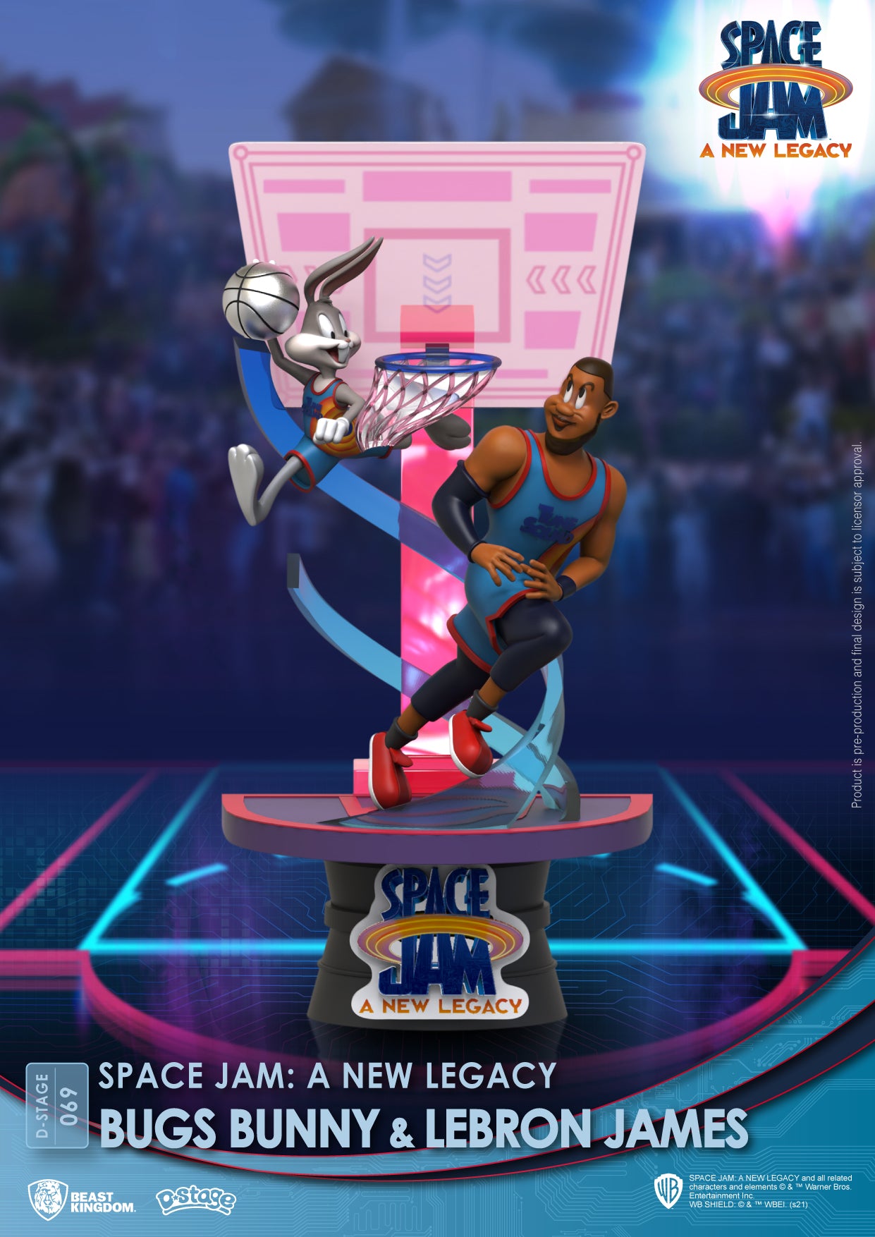Space Jam: A New Legacy-Bugs Bunny & Lebron James (D-Stage)
