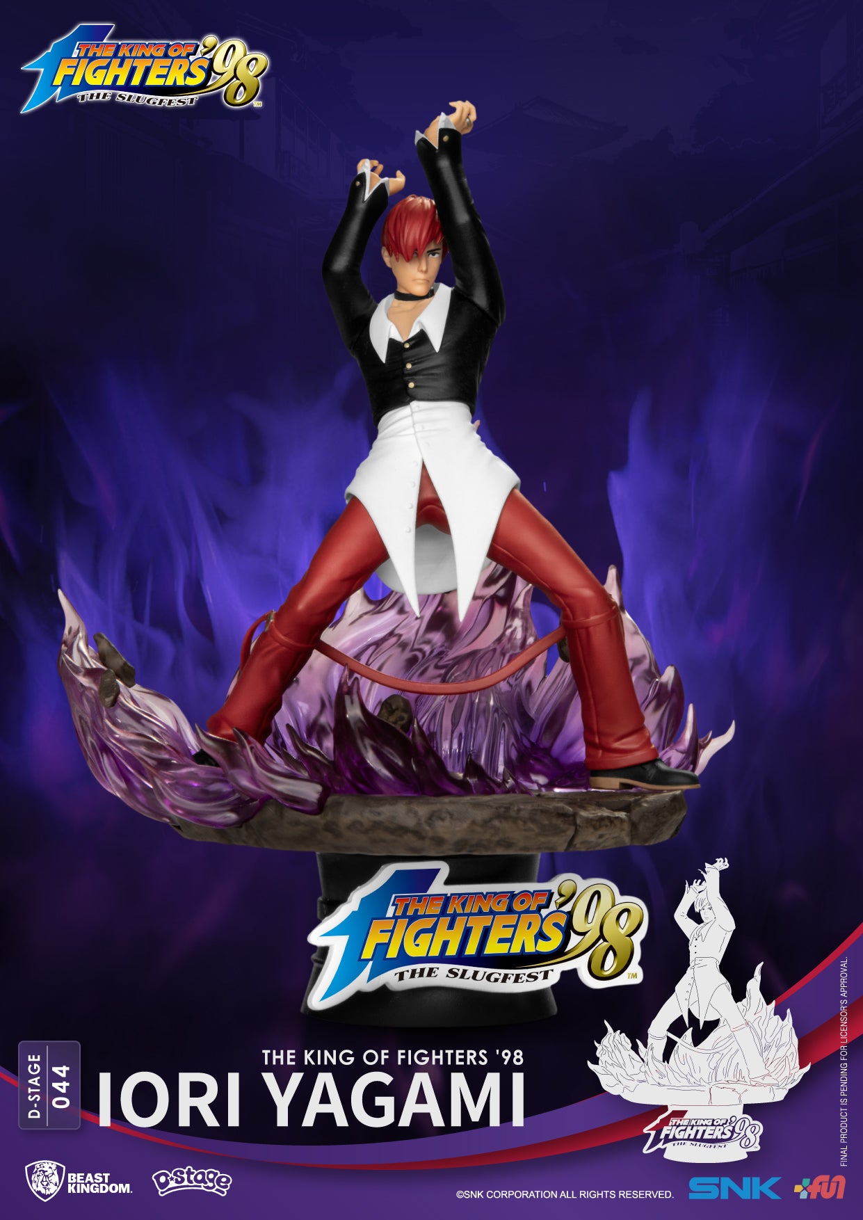The King of Fighters 98-Iori Yagami (D-Stage)