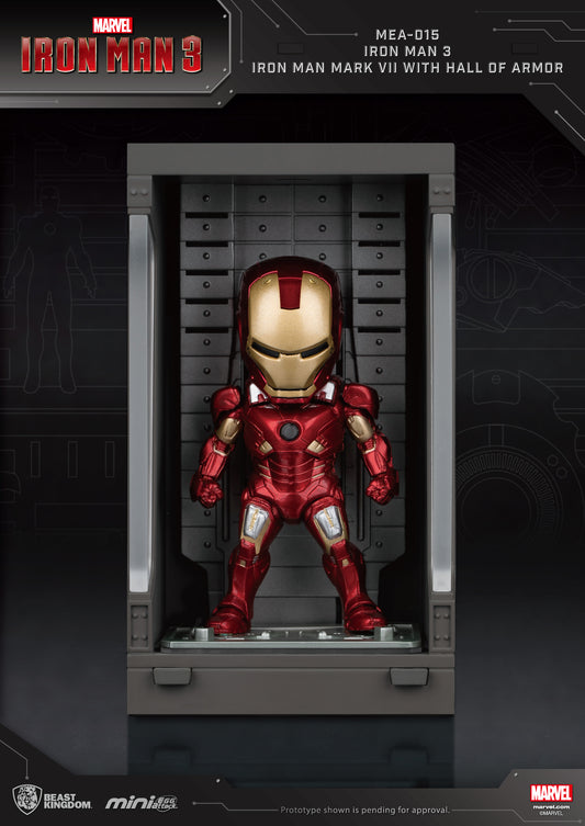 Iron Man 3 /Iron Man Mark VII with Hall of Armor (Mini Egg Attack)