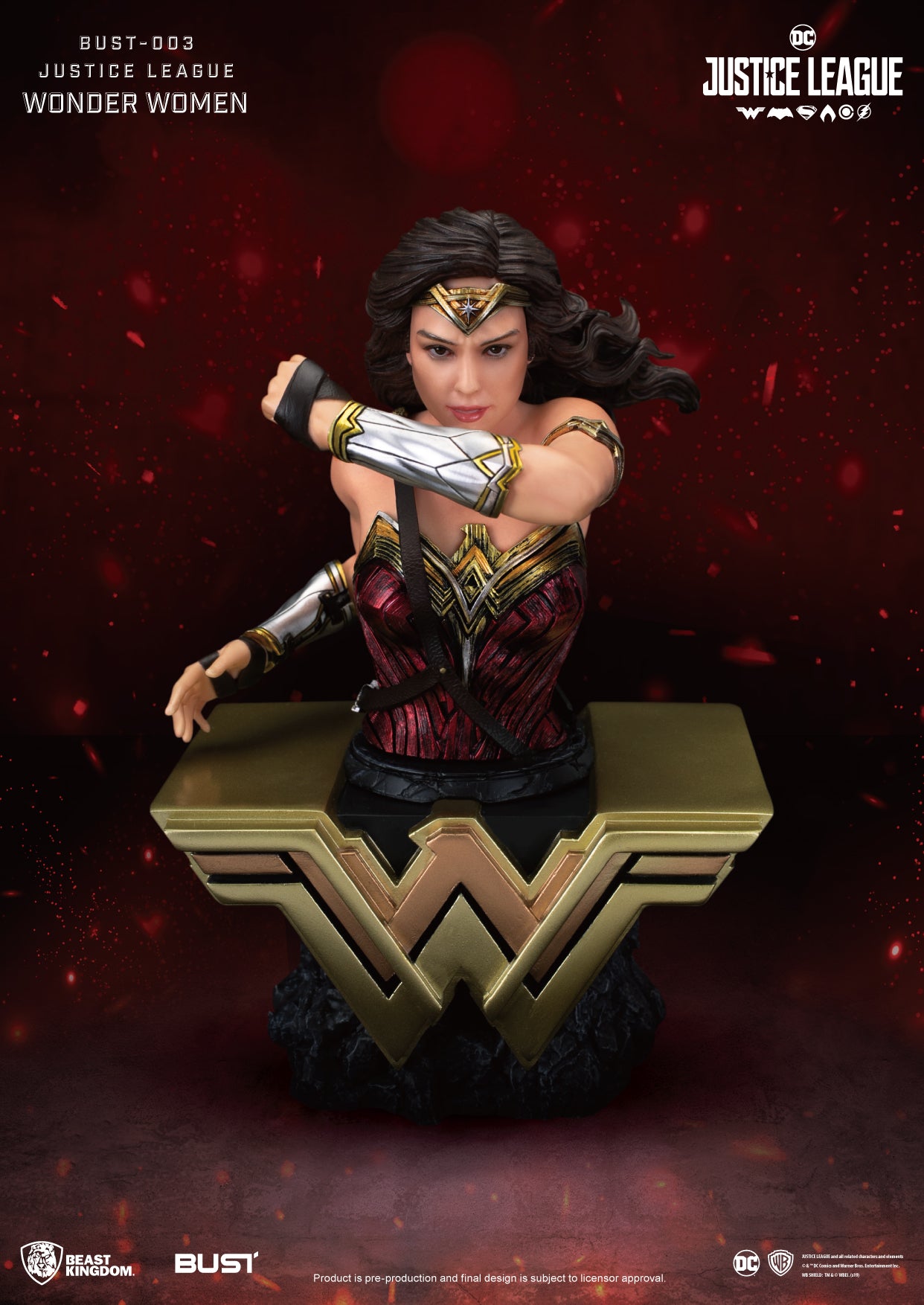 Justice League Series-Wonder Woman (Bust)