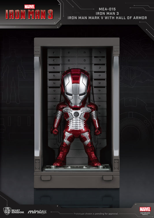 Iron Man 3 /Iron Man Mark V with Hall of Armor (Mini Egg Attack)